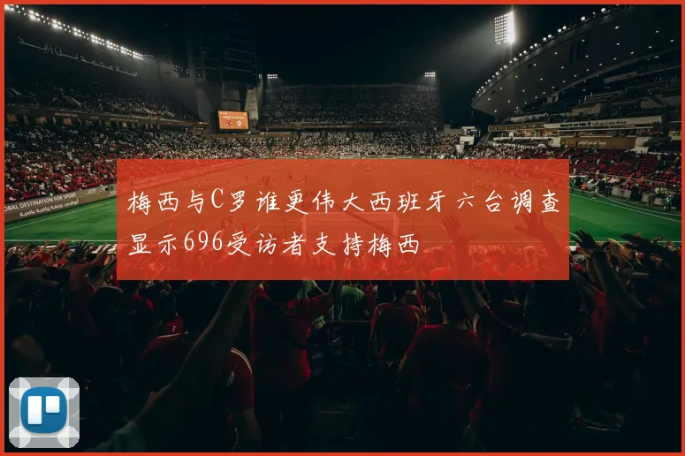 梅西与C罗谁更伟大西班牙六台调查显示696受访者支持梅西
